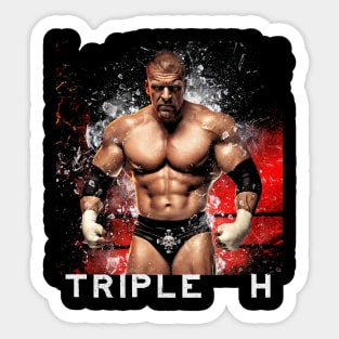 Triple H Sticker